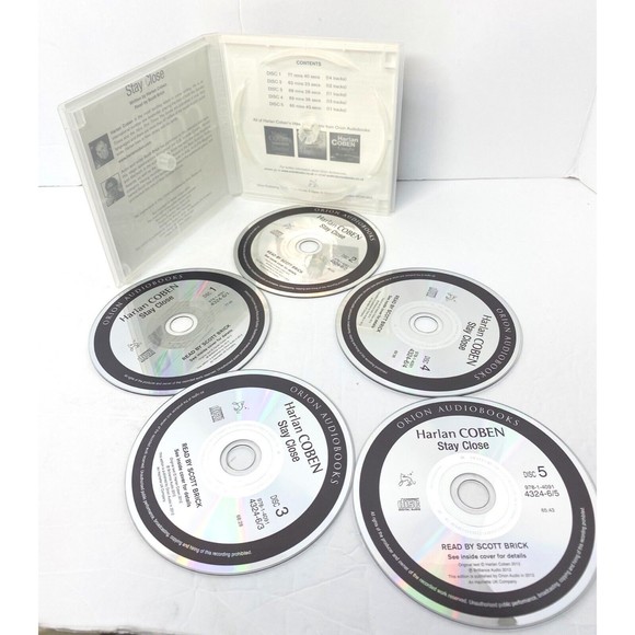 Stay Close by Harlan Coben (2012, Compact Disc, abridged edition) - Picture 4 of 9